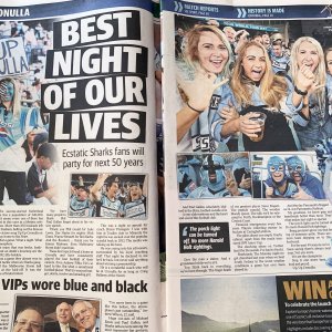 Best Night of Our Lives, Daily Telegraph, Monday 3-Oct-2021