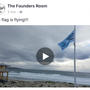 Sharks Flag over Wanda
