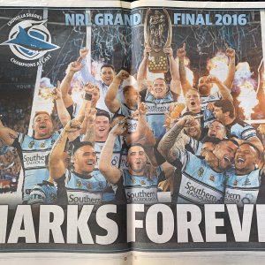 Sharks Forever - Daily Telegraph