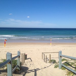 North Cronulla before the erosion