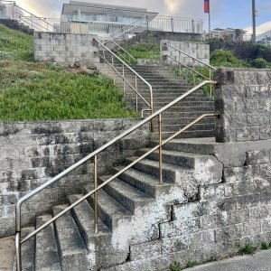 The Wall stairs