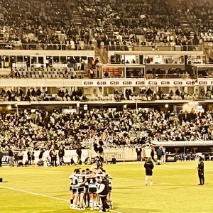Pre-game vs Raiders, 2025 Finals