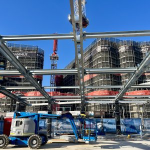 Under Construction - Cronulla Mall looking north