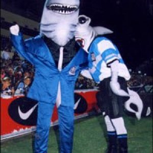 Mr Sharkie and MC Hammer