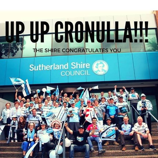 Sutherland Shire Council Congratulations